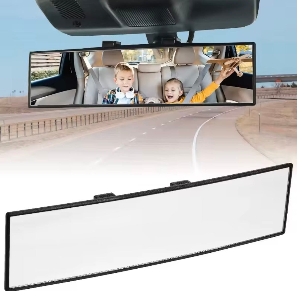 Blind spot wide mirror