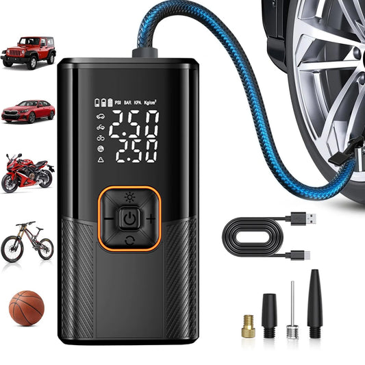 Rapid Charge Portable Car Tire Pump